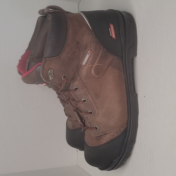 Dickies Work Boots Mens  Steel Toe Leather Waterproof size 14 - Picture 6 of 8